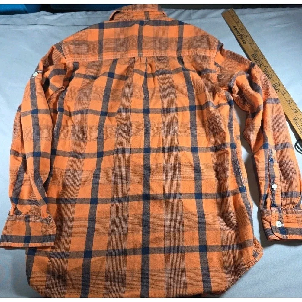 Gap Kids Boys Orange Size XL 12 Long Sleeve‎ Shirt Cotton